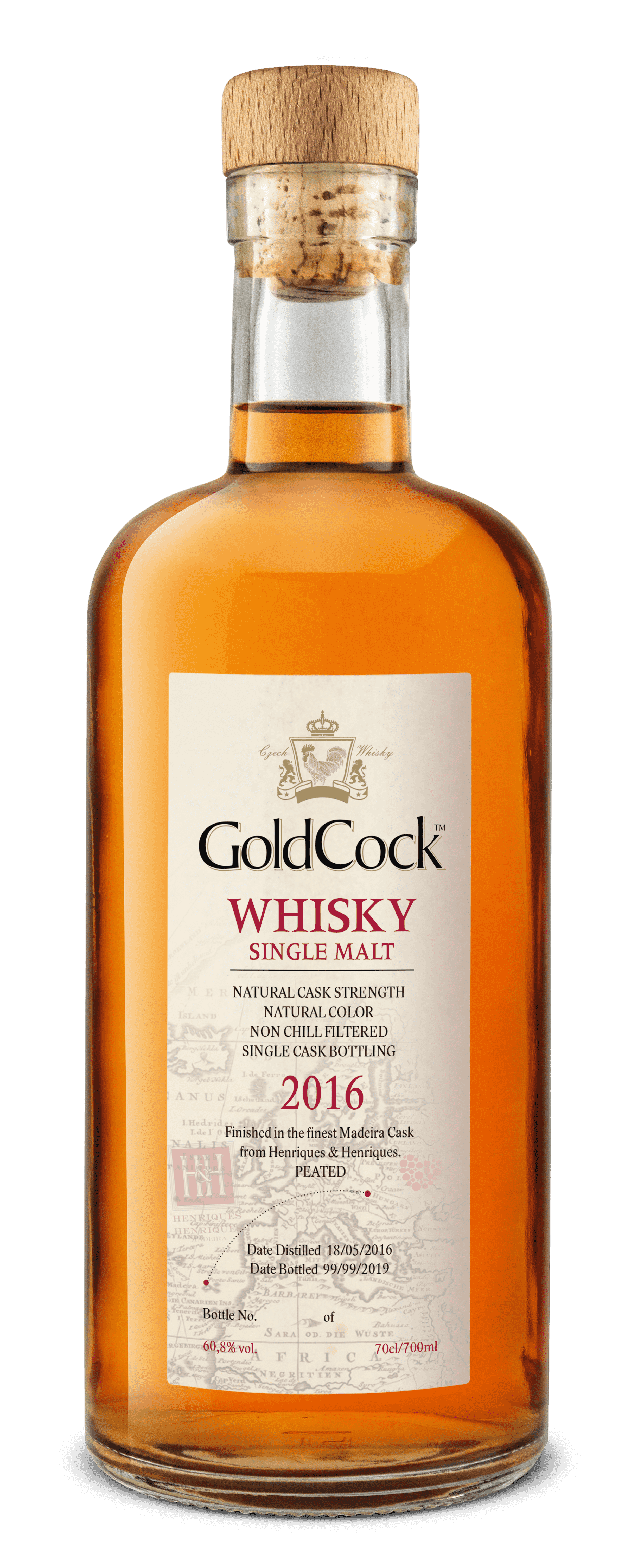 GOLDCOCK 2016 MADEIRA FINISH FOR DIOS 60,8% 0,7L